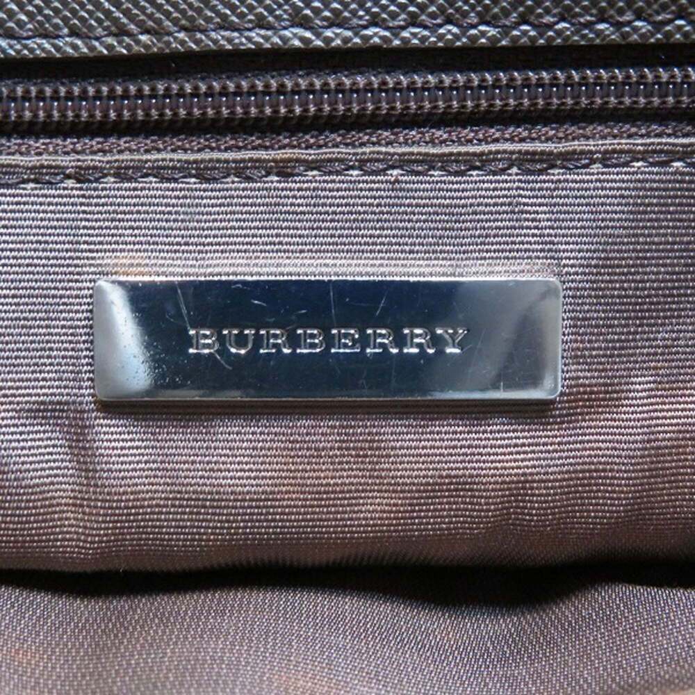 Burberry Nova Check Beige/Brown Canvas/Leather Shoulder Bag for Men and Women - Picture 4 of 9